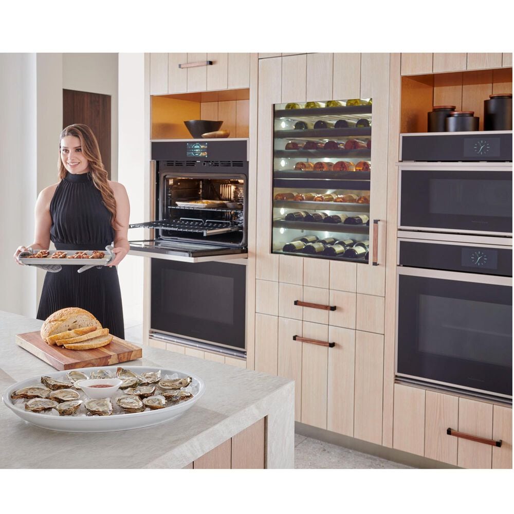 Monogram Minimalist 30&quot; Electric Double Wall Oven in Stainless Steel, , large