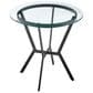 Blue River Naomi and Bryant 5-Piece Counter Height Dining Set in Matte Black, , large