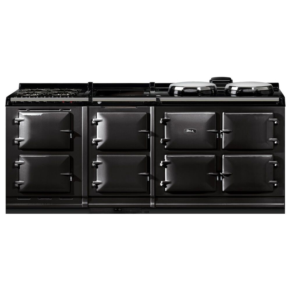 AGA eR7 Series 83" Freestanding Dual Fuel Range with 2 Hotplates in Black, , large