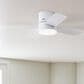 Hunter Minimus 52" Ceiling Fan with LED Lights in Fresh White, , large