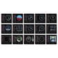 Logitech Saitek Pro Flight Instrument Panel for PC in Black, , large