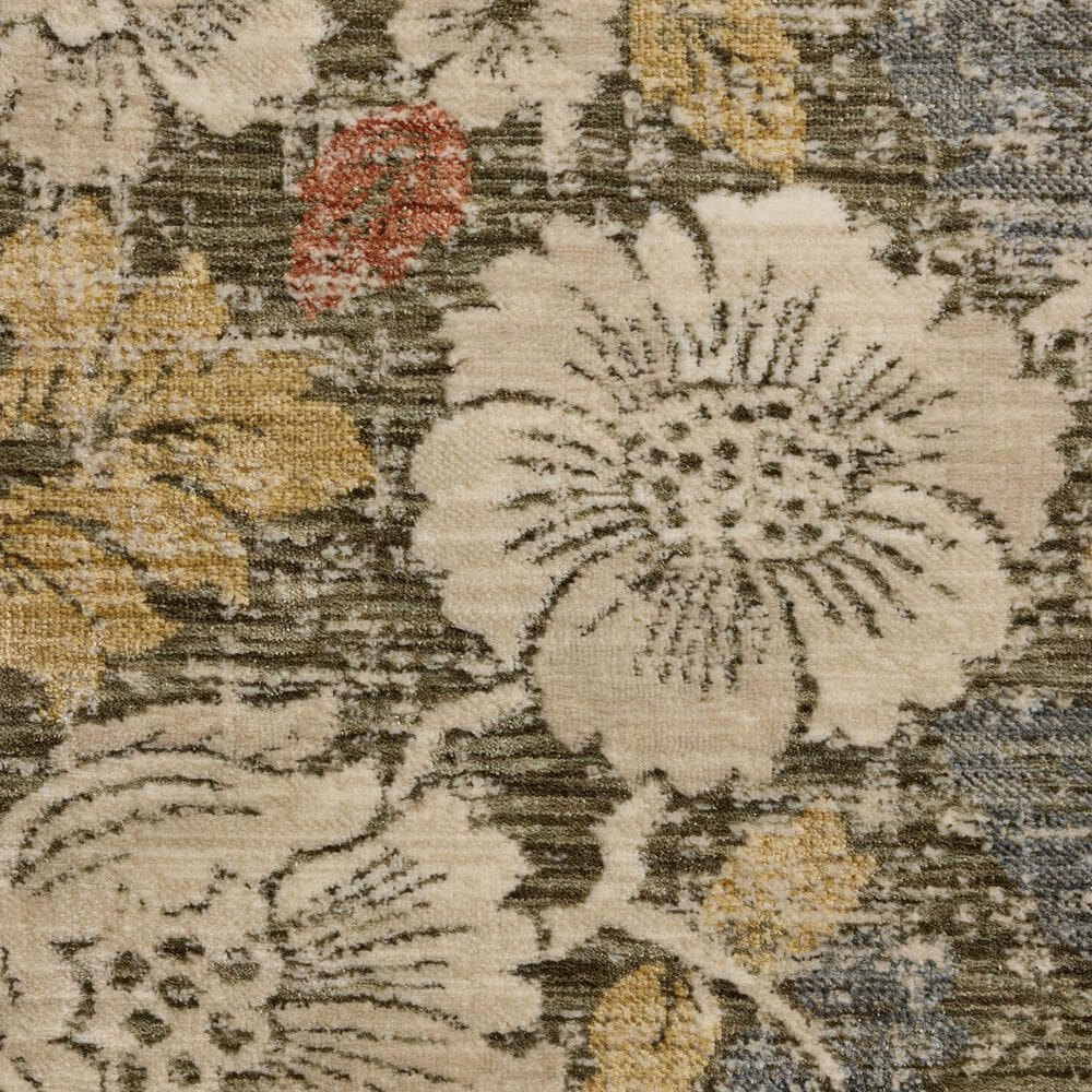 Loloi Eileen Olive and Multicolor 2&#39; x 3&#39; Area Rug, , large