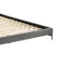 Blue River Legend 4-Piece King Platform Bed Set in Gray/Black, , large