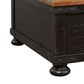 Ashley Valebeck Square Lift Top Coffee Table in Black and Brown, , large