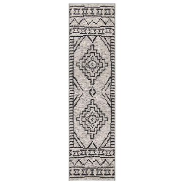 Orian My Texas House Blenheim 2" x 7"6" Silver Runner, , large