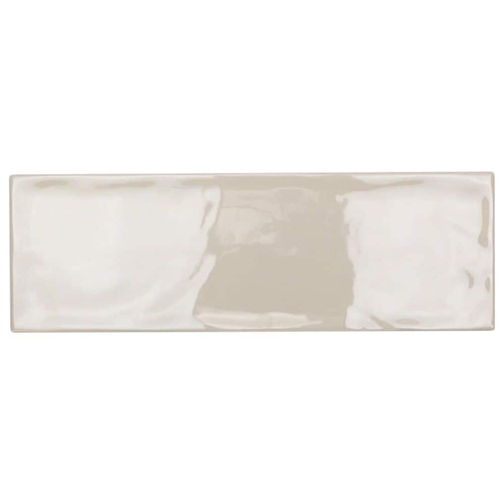 Soho Studio Bulevar Ivory 4" x 12" Ceramic Tile, , large