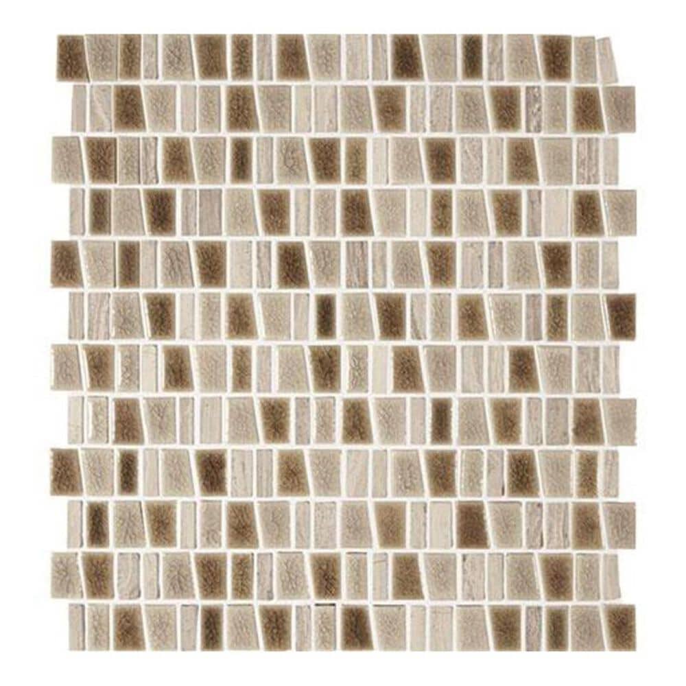 Marazzi Midpark Mosaics Sandbox 12" x 12" Porcelain Mosaic Sheet, , large