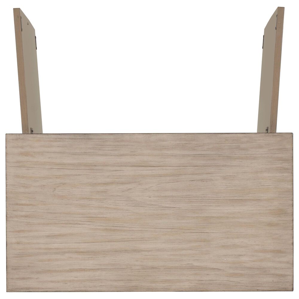 Linon Home Decor Jindran 2-Door Cabinet in Grey and Off White, , large