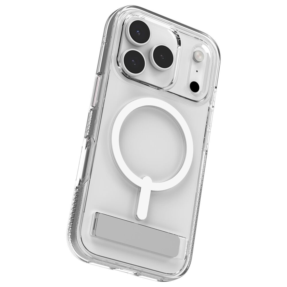 Zagg Crystal Palace Snap Case with Kickstand for Apple iPhone 17 Pro in Clear, , large