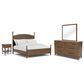 Riverside Furniture Calhoun 4-Piece Queen Panel Bedroom Set in Whiskey Oak, , large