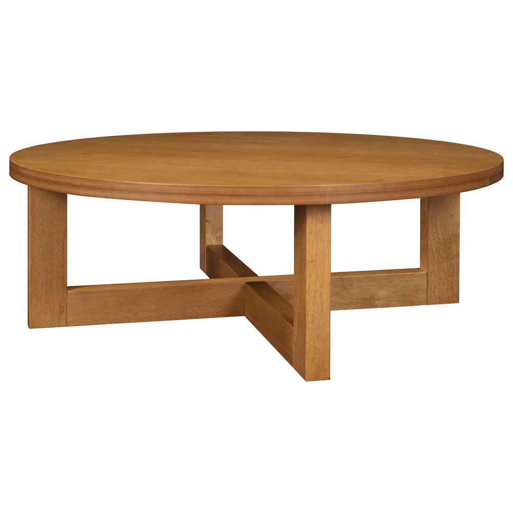 Regency Global Sourcing Chloe 37" Coffee Table in Medium Oak, , large