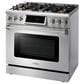 Thor Kitchen THOR 6.0 cu. Ft. Freestanding LP Gas Range with True Convection and Self Cleaning - Stainless Steel, , large
