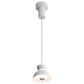 Golden Lighting Vintra LED 1-Light Pendant in Sand White with Chrome, , large