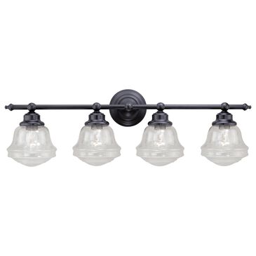Vaxcel Huntley 4-Light Bathroom Vanity in Oil Rubbed Bronze, , large