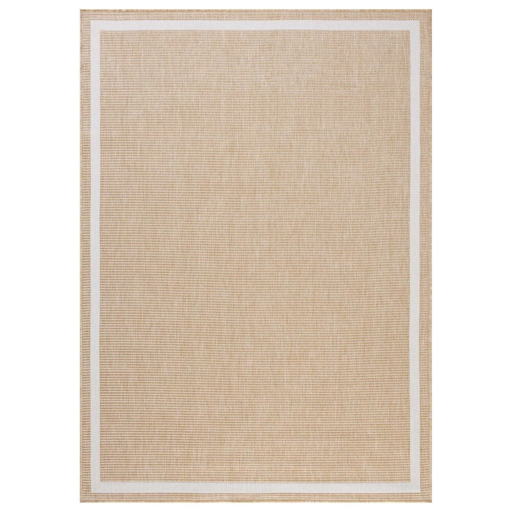 Loloi Easton Wheat and Ivory 2"3" x 3"9" Indoor/Outdoor Area Rug, , large