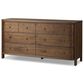 Amber Lewis x Four Hands Agatha 8 Drawer Dresser Only in Dark Brown Walnut, , large