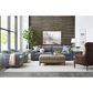 Massoud Arc Stationary Sofa in Opal Prussian, , large