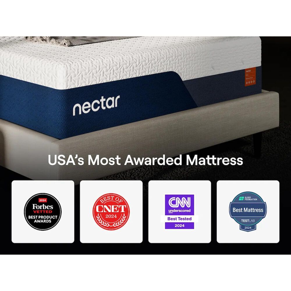 Nectar Ultra Memory Foam 5.1 Extra Plush Full Mattress, , large