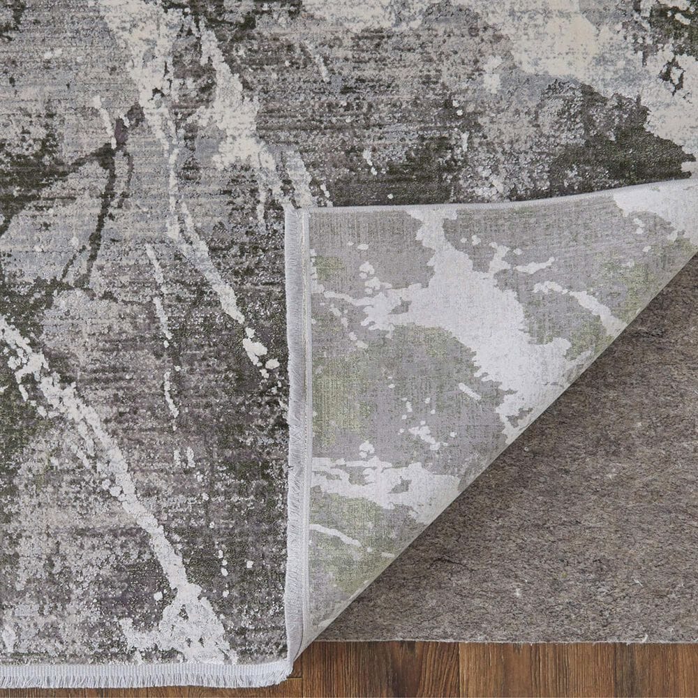 Feizy Cadiz 11&#39;6&quot; x 14&#39;6&quot; Green and Ivory Area Rug, , large