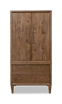 Urban Home Langley 2-Drawer Chest with Doors in Autumn Forest, , large