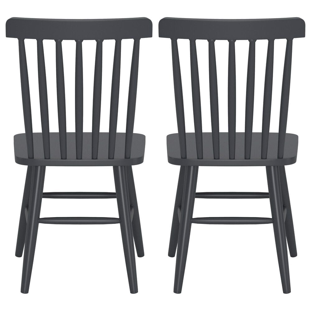 Zuo Modern Zeilen Side Chair in Black &#40;Set of 2&#41;, , large