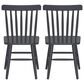 Zuo Modern Zeilen Side Chair in Black (Set of 2), , large