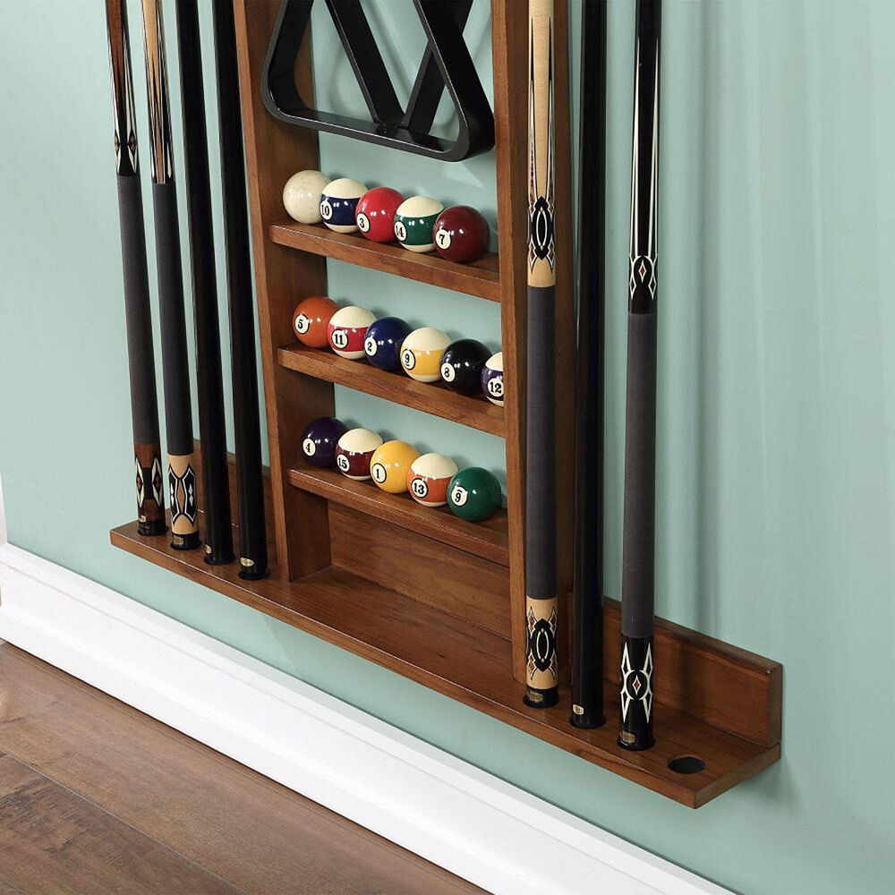 Imperial International Pool Wall Rack in Golden Brown Shop NFM