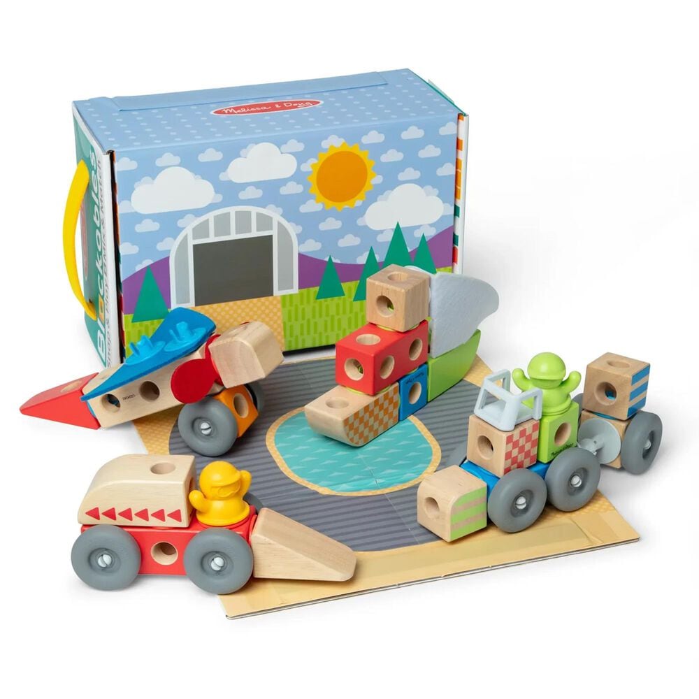 Melissa &amp; Doug Blockables Vehicles, , large