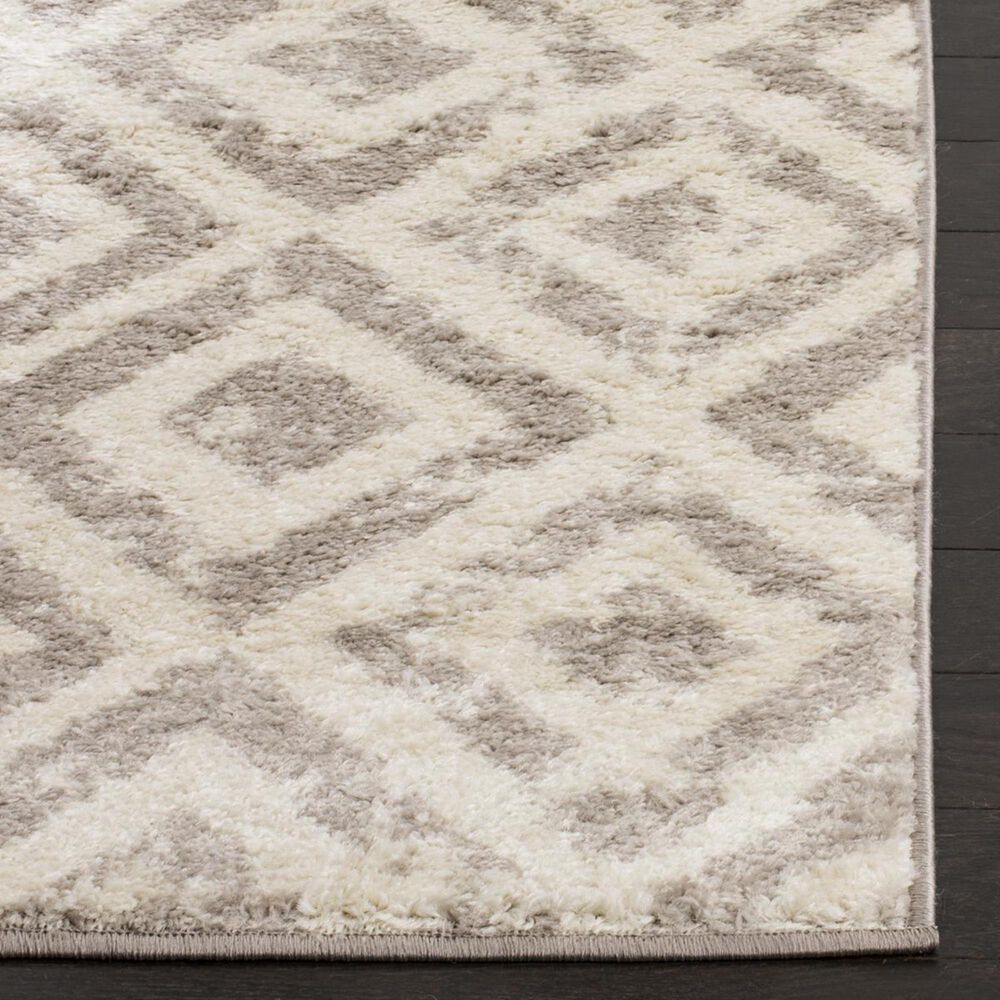 Safavieh Amsterdam AMS105A-28 2&#39;3&quot; x 8&#39; Ivory/Mauve Runner, , large