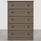 Lemoore Big Chester 5-Drawer Chest in Park Elm, , large