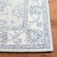 Safavieh Micro-Loop Traditional 10" x 14" Light Blue and Ivory Area Rug, , large