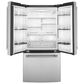 Cafe 18.6 Cu. Ft. Counter Depth French Door Refrigerator in Stainless Steel, , large