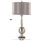 LumiSource Joan Metal Table Lamp in Brushed Nickel (Set of 2), , large