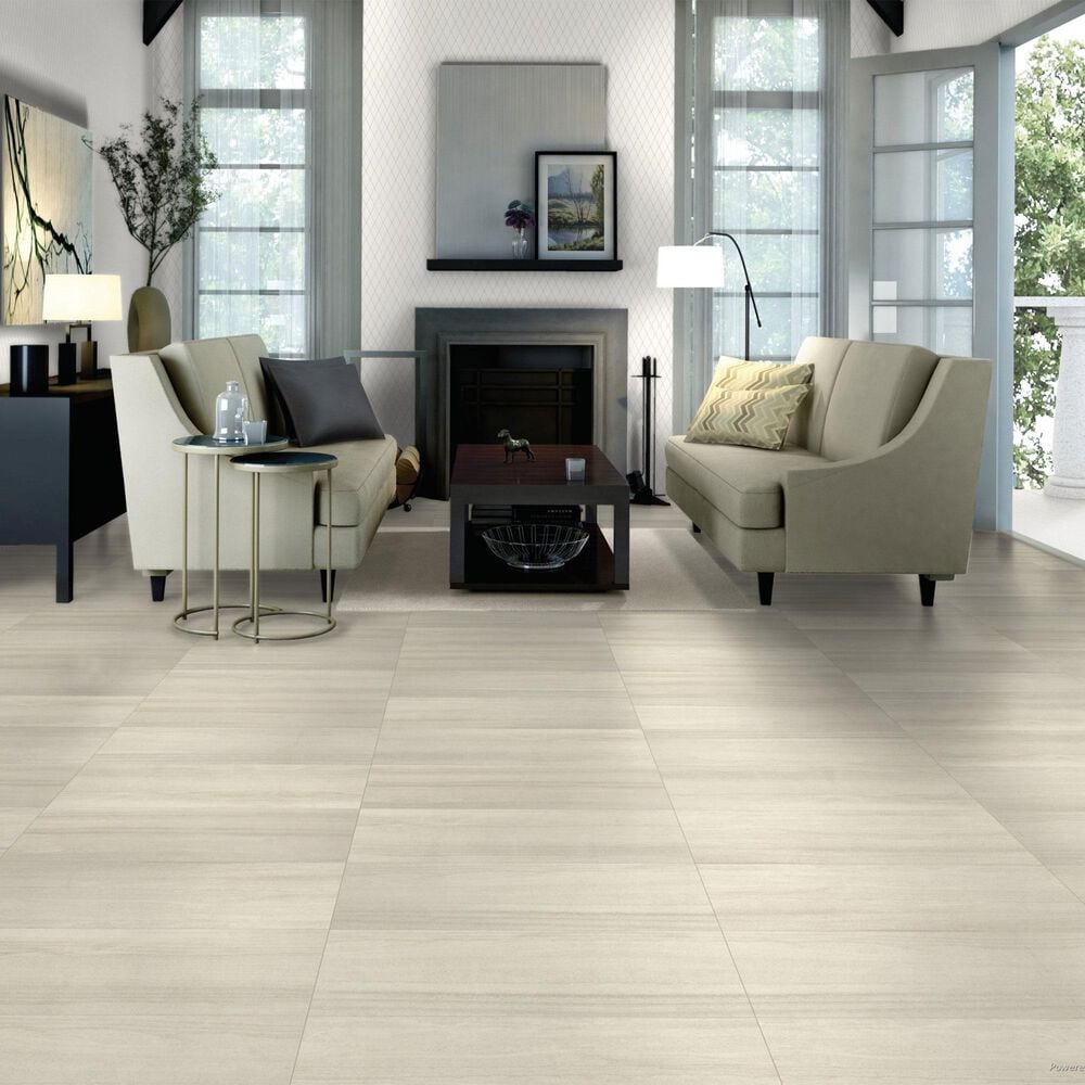 Dal-Tile Avery White 12&quot; x 24&quot; Porcelain Tile, , large