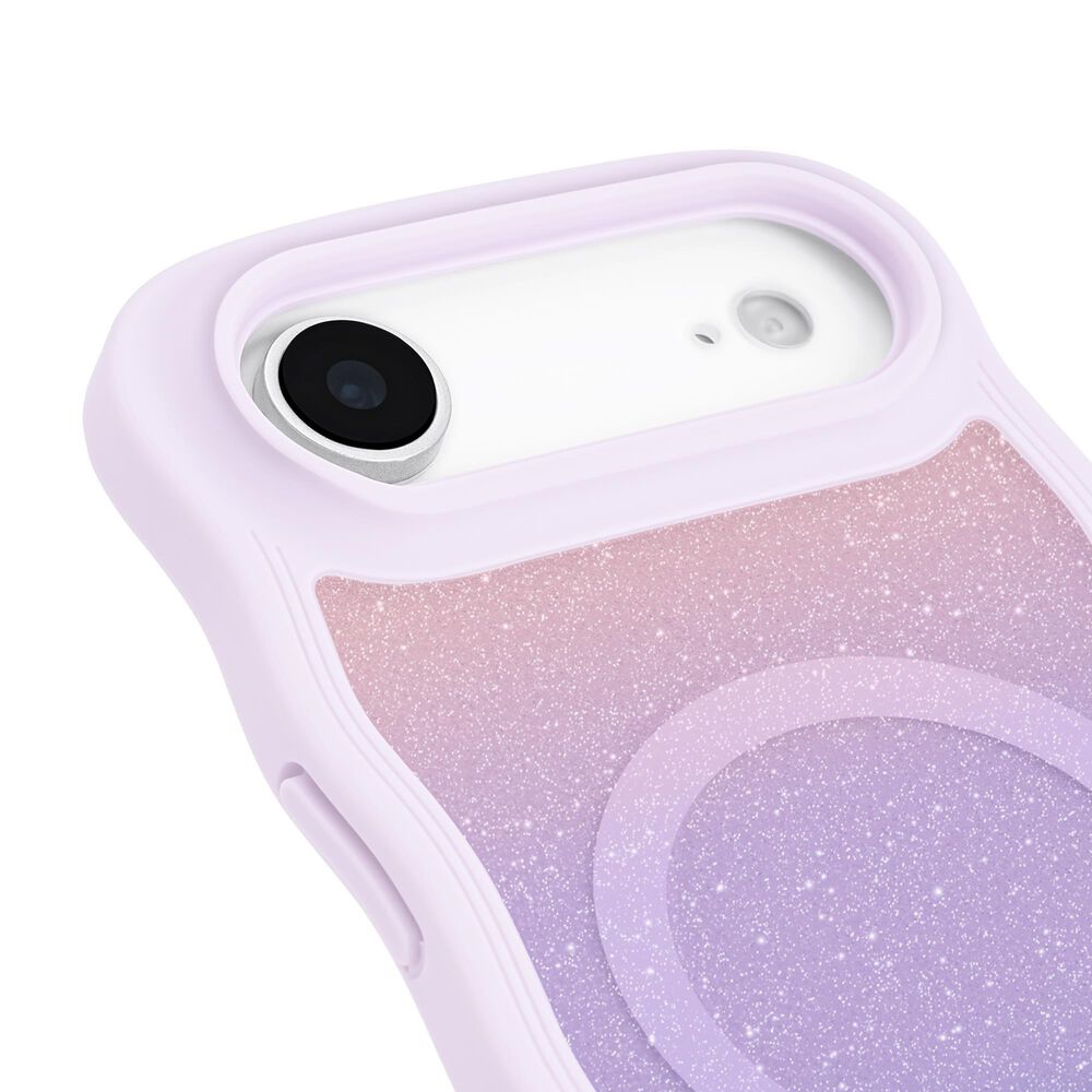 Kate Spade Wavy MagSafe Case for Apple iPhone Air in Opal Glitter, , large