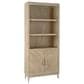 Riva Ridge Maddox Door Bookcase in Biscotti, , large