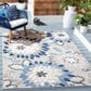 Safavieh Cabana 9" x 12" Grey and Blue Area Performance Rug, , large