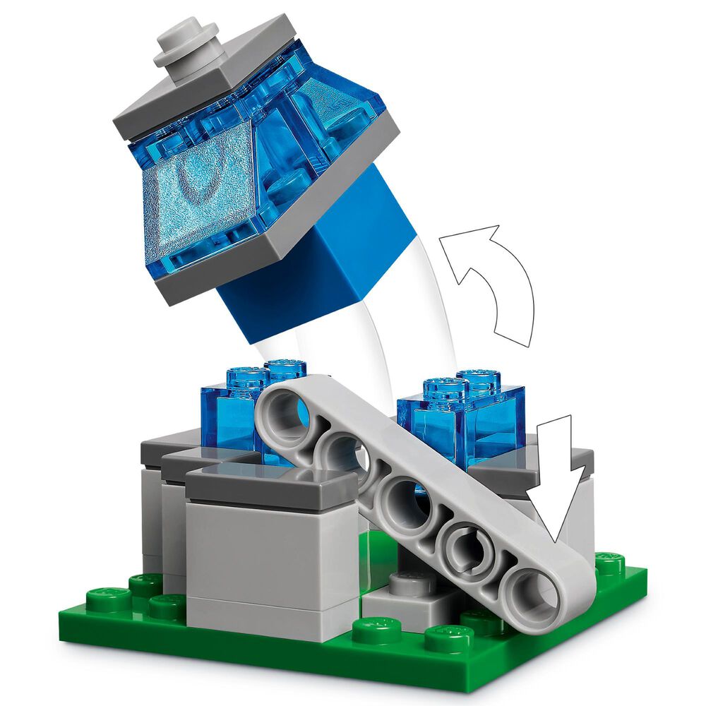 LEGO Minecraft The Ghast Balloon Village Attack Building Set in Multicolor, , large