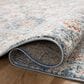 Loloi II Odette 11"2" x 15"7" Sky and Rust Area Rug, , large