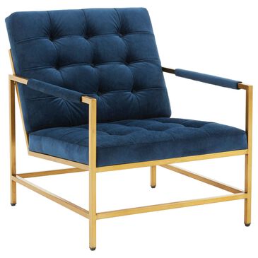 Tov Furniture Van Accent Chair in Midnight Blue, , large