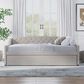 The Monday Company Zoey Upholstered Daybed with Trundle in Beige, , large