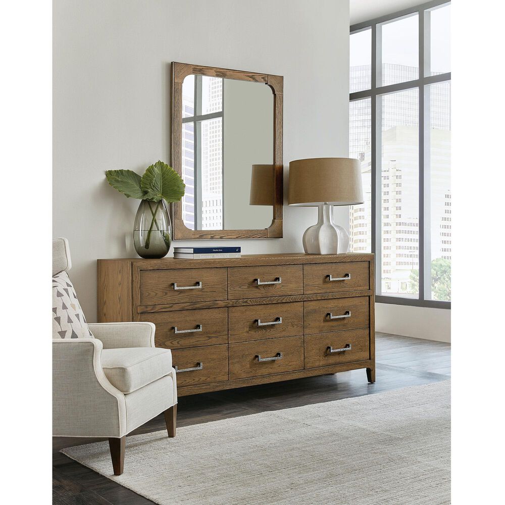 Hooker Furniture Chapman Mirror in Warm Brown, , large