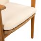 Hearth and Haven Outdoor Dining Chair in Beige (Set of 2), , large