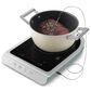 SMEG 12" Portable Induction Cooker in Jade Emerald Green, Grey and Black, , large