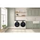 samsung Bespoke 5.3 Cu. Ft. Front Load Washer and 7.6 Cu. Ft. Front Load Electric Dryer in Ivory, , large