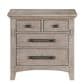 Davis International Captain"s 4-Drawer Nightstand in Light Oak, , large