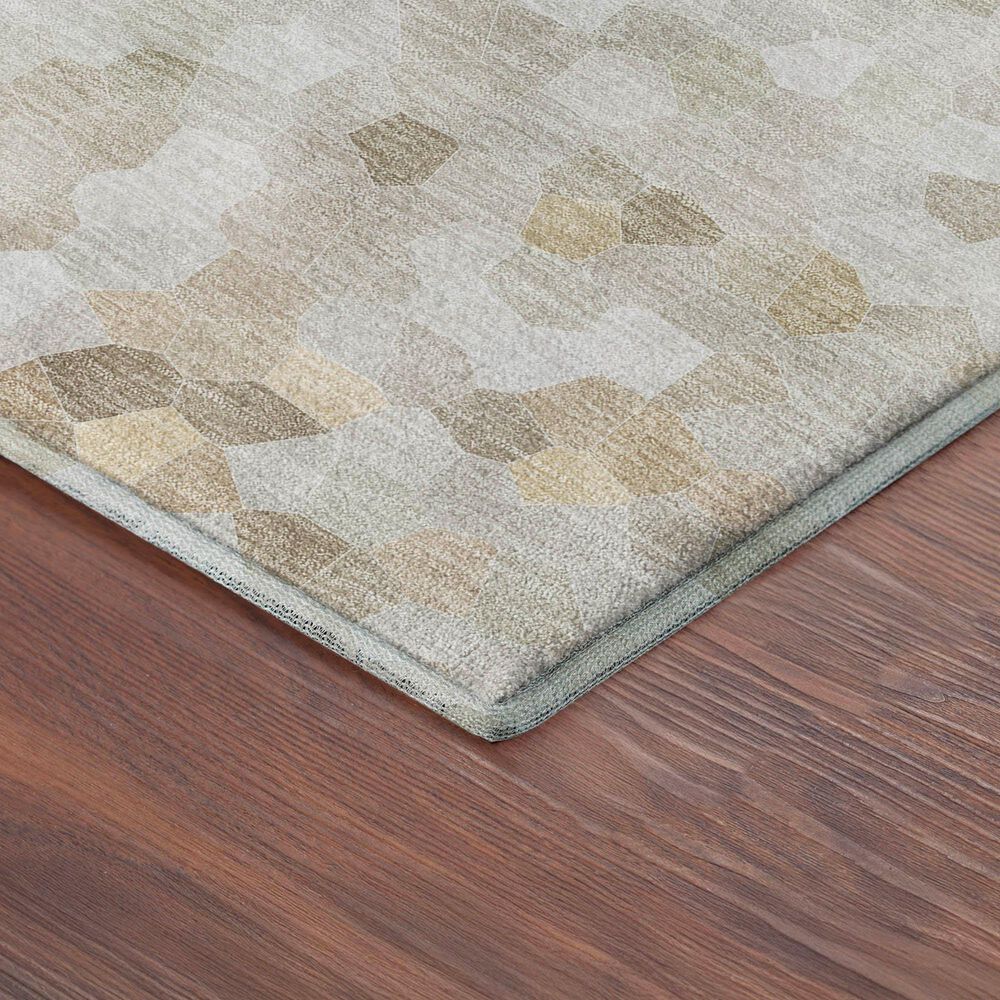 Dalyn Rug Company Kaleidoscope Putty 2'6" x 3'10" Indoor/Outdoor Area Rug, , large