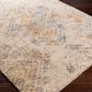 Surya Tuscany 7"10" x 10"3" Blue, Orange and Cream Area Rug, , large