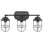 Golden Lighting Seaport 3-Light Bath Vanity in Matte Black, , large