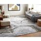 Feizy Gaspar 10"4" x 13"6" Gray and Ivory Area Rug, , large